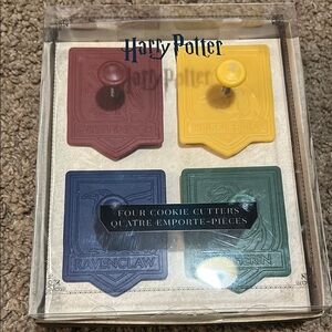Harry Potter House Cookie Cutters Set